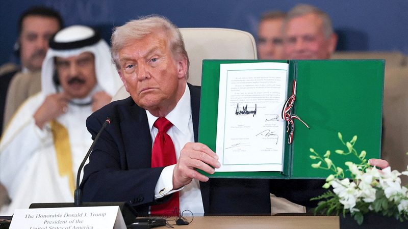 President Donald Trump on Saturday said Hamas needs to start returning the bodies of deceased hostages held captive by the terror group during the war in Gaza ‘quickly, or the other countries involved in this GREAT PEACE will take action.’
While all the living hostages have been returned from Gaza, the remains of 13 deceased hostages have not been handed over by Hamas.
‘Some of the bodies are hard to reach, but others they can return now and, for some reason, they are not,’ Trump wrote in a Truth Social post. ‘Perhaps it has to do with their disarming, but when I said, ‘Both sides would be treated fairly,’ that only applies if they comply with their obligations. Let’s see what they do over the next 48 hours. I am watching this very closely.’
Hours before Trump’s post, Secretary of State Marco Rubio and U.S. Ambassador to Israel Mike Huckabee met with the families of Itay Chen and Omer Neutra, two U.S. citizens who were killed in the Oct. 7, 2023 attacks.
Their bodies are among those still being held by Hamas.
‘We will not forget the lives of the hostages who died in the captivity of Hamas,’ Rubio wrote in an X post. ‘We will not rest until their—and all—remains are returned.’
Authorities believed Chen, a 19-year-old dual U.S.-Israeli citizen, was kidnapped by Hamas on Oct. 7, 2023, but was later declared dead by the Israel Defense Forces (IDF).
Neutra, 21, an American-Israeli from New York, was killed in battle on Oct. 7, 2023.
Huckabee noted Rubio’s visit to Israel was ‘very productive in moving forward’ the U.S.-brokered Gaza peace plan, adding the plan cannot work until all hostages, living and deceased, are released.
While traveling to Asia Saturday, Trump met with Qatari leaders aboard Air Force One while refueling at Al-Udeid Air Base.
Qatar has played a significant role in efforts to negotiate peace and ceasefires in Gaza.
After a meeting with Qatar Emir Tamim bin Hamad Al Thani and Prime Minister Mohammed bin Abdulrahman bin Jassim Al Thani, Trump said ‘The Emir is one of the great rulers of the world … and the Prime Minister has been my friend.’
 
 
Referencing the peace deal, the president said, ‘What we’ve done is incredible — peace in the Middle East.’
<i>Fox News Digital’s Rachel Wolf contributed to this report.</i>
This post appeared first on FOX NEWS Trump gives Hamas 48 hours to return all deceased Gaza hostages, or ‘other countries will take action’